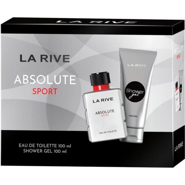 Absolute Sport Men zestaw woda toaletowa spray 100ml + żel pod prysznic 100ml For Cheap