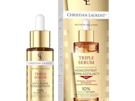 Aestetic Solutions Triple Serum zaawansowany koncentrat odmładzający 3w1 30ml Cheap