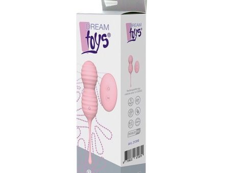 Pleasure Balls&Eggs Beehive wibrujące jajeczko z pilotem Pink Discount