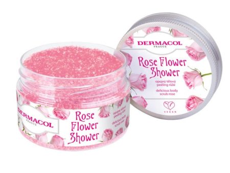 Flower Shower Body Peeling peeling do ciała Rose 200g Discount