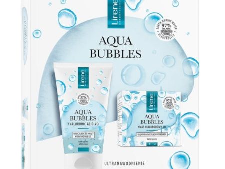 Aqua Bubbles zestaw głęboko nawilżający hydrokrem 50ml + nawilżający żel myjący 150ml Hot on Sale