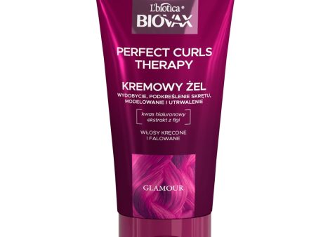 Glamour Perfect Curls Therapy nawilżający żel do stylizacji fal i loków 150ml Online now