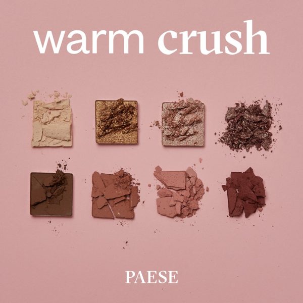 Warm Crush Eyeshadow Palette paleta cieni do powiek 11g Fashion