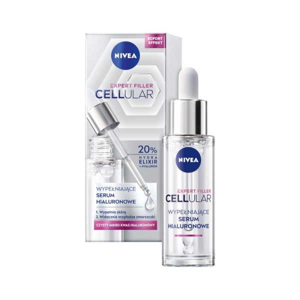 Cellular Expert Filler zestaw krem anti-age na dzień SPF15 50ml + krem anti-age na noc 50ml + hialuronowe serum wypełniające 30ml Discount