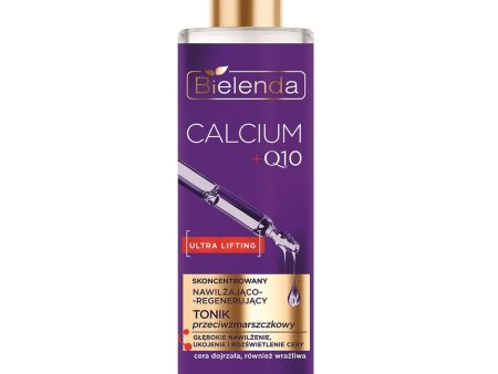 Calcium + Q10 skoncentrowany nawilżająco-regenerujący tonik przeciwzmarszczkowy 200ml on Sale