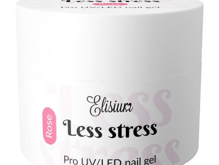 Less Stress Builder Gel żel budujący Rose 40ml For Sale