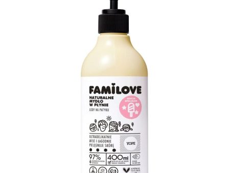 Familove naturalne mydło w płynie Lody na patyku 400ml on Sale