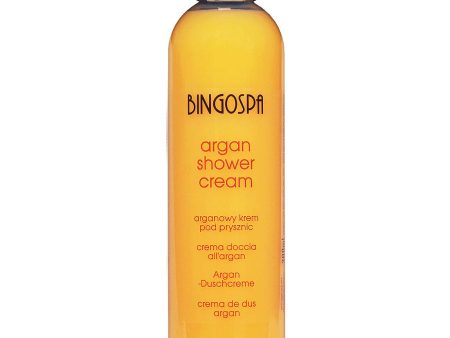 Arganowy krem pod prysznic o zapachu brzoskwini 300ml Hot on Sale