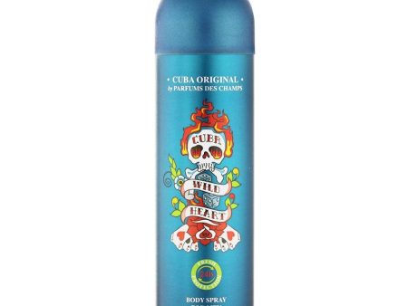 Cuba Wild Heart dezodorant spray 200ml Online Sale