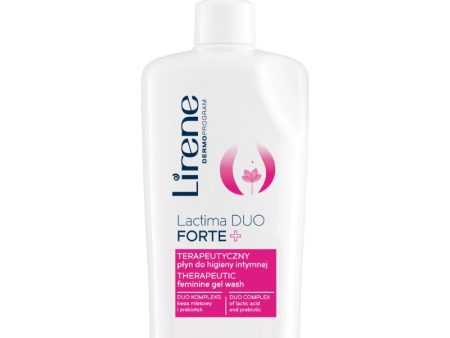 Lactima Duo Forte+ terapeutyczny płyn do higieny intymnej 300ml Online Sale