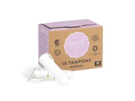 Tampons tampony organiczne bez aplikatora Normal 18szt Discount