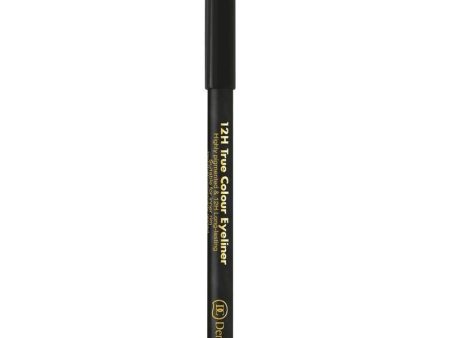 12H True Colour Eyeliner długotrwały eyeliner w kredce 8 Black 2g Sale