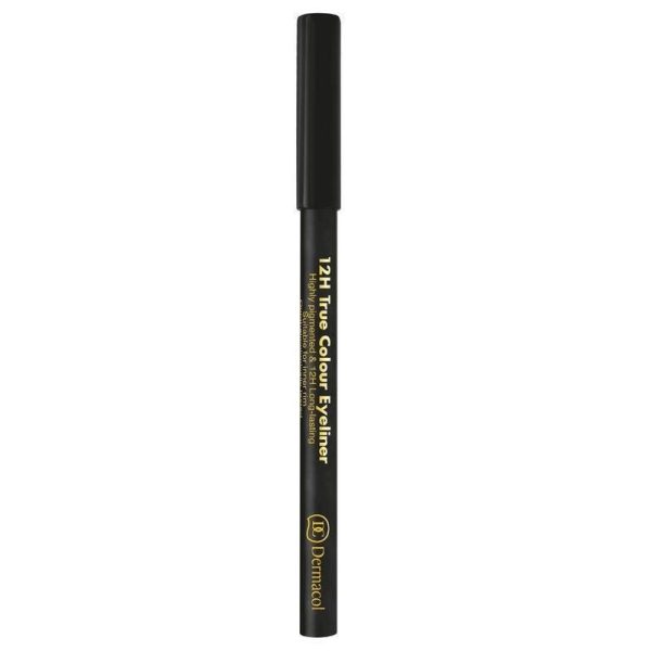 12H True Colour Eyeliner długotrwały eyeliner w kredce 8 Black 2g Sale