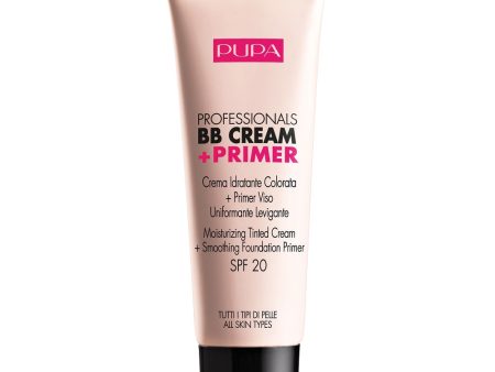 Professionals BB Cream & Primer SPF20 krem BB + baza pod makijaż 002 Sand 50ml Online Hot Sale