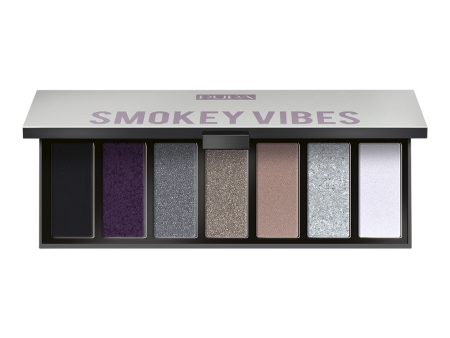 Make Up Stories Compact Eyeshadow Palette paleta cieni do powiek 002 Smokey Vibes 13.3g Online Hot Sale