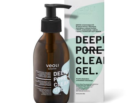 Deeply Pore Cleansing Gel głęboko oczyszczający żel do mycia twarzy z ekstraktem z zielonej herbaty 200ml Supply