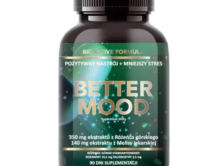 Better Mood pozytywny nastrój i mniejszy stres suplement diety 90 kapsułek Online Hot Sale