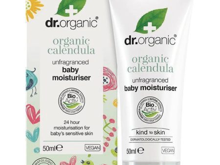 Calendula Unfragranced Baby Moisturizer bezzapachowy delikatny krem nawilżający dla dzieci 50ml Online now