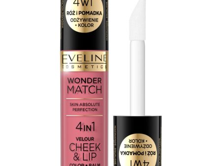 Wonder Match Velour Cheek&Lip róż i pomadka w płynie 04 4.5ml Supply