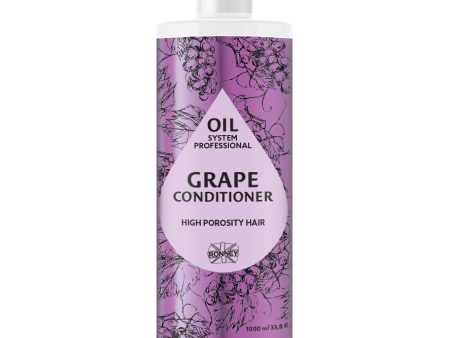 Professional Oil System High Prosity Hair odżywka do włosów wysokoporowatych Grape 1000ml Online