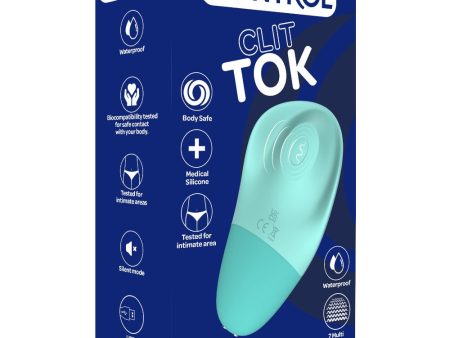 Clit Tok stymulator do stref intymnych Light Blue on Sale