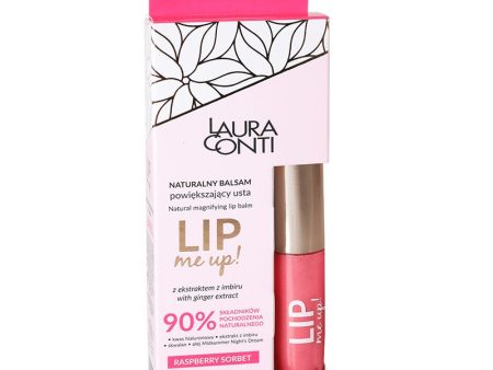 Lip Me Up! naturalny balsam powiększający usta z ekstraktem z imbiru Raspberry Sorbet 9ml For Sale