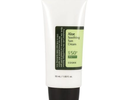 Aloe Soothing Sun Cream SPF50+ PA+++ kojący krem przeciwsłoneczny 50ml Fashion