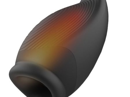 RamRod Stroker podgrzewany wibrujący masturbator Black Online Sale