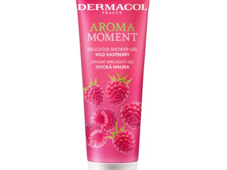 Aroma Moment Delicious Shower Gel żel pod prysznic Wild Raspberry 250ml Online Hot Sale