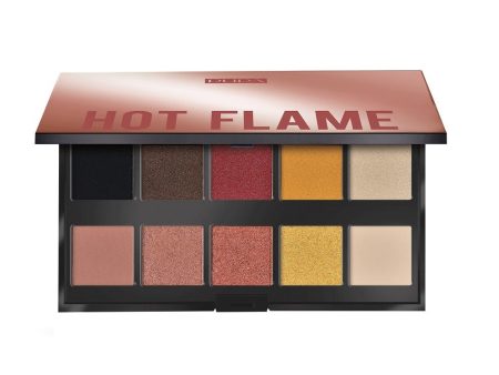 Makeup Stories Palette paleta cieni do powiek 002 Hot Flame 18g Cheap