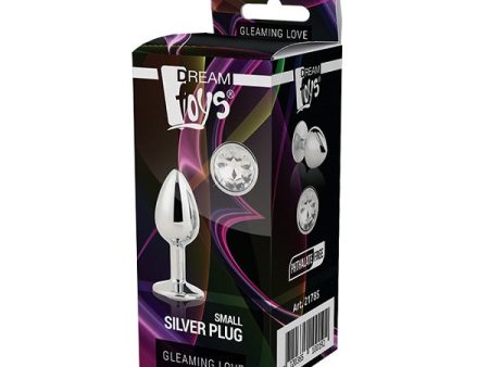 Gleaming Love Silver Plug korek analny Small Fashion