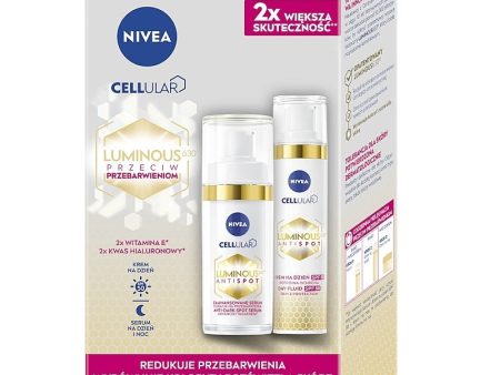 Cellular Luminous 630® zestaw krem na dzień przeciw przebarwieniom 40ml + intensywne serum na przebarwienia 30ml For Discount