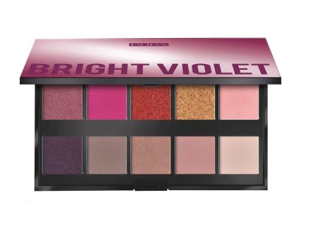 Makeup Stories Palette paleta cieni do powiek 003 Bright Violet 18g Hot on Sale