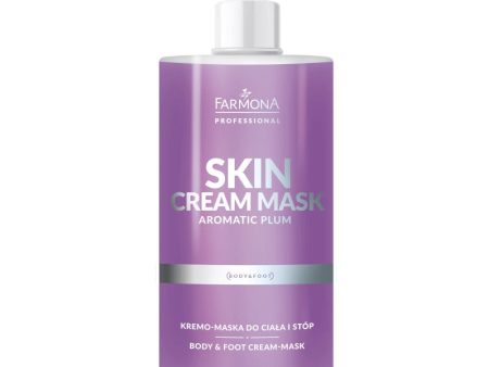 Skin Cream Mask Aromatic Plum kremo-maska do ciała i stóp 500ml Online Sale