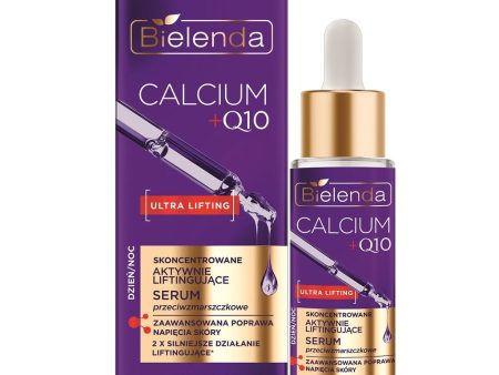 Calcium + Q10 skoncentrowane aktywnie liftingujące serum przeciwzmarszczkowe dzień noc 30ml Hot on Sale