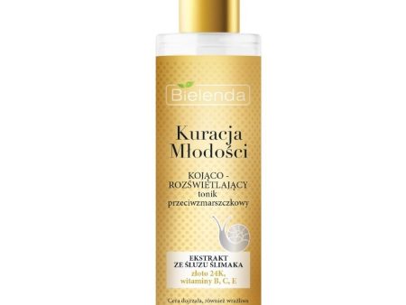 Kuracja Młodości kojąco-rozświetlający tonik przeciwzmarszczkowy 200ml Online Sale