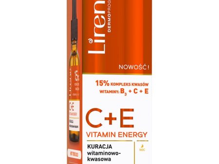 C+E Vitamin Energy kuracja witaminowo-kwasowa na noc 30ml For Sale