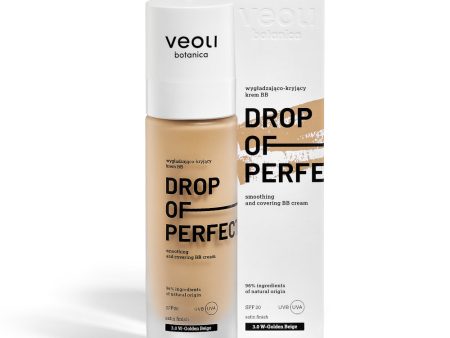 Drop Of Perfection SPF20 wygładzająco-kryjący krem BB o lekkiej formule 3.0 W-Golden Beige 30ml Supply