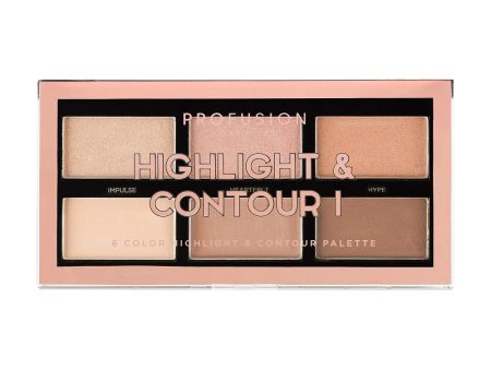 Highlight & Contour I Palette paleta do konturowania twarzy 15.6g Discount