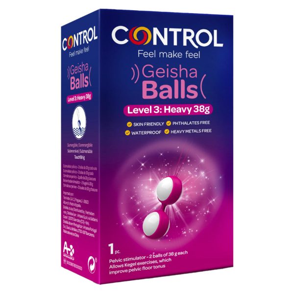 Geisha Balls Level 3 kulki dopochwowe do stymulacji dna miednicy Heavy 38g Online Sale