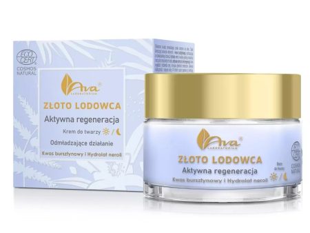 Złoto Lodowca aktywne regenerujący krem do twarzy 50ml For Discount