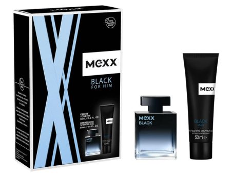 Black Man zestaw woda toaletowa spray 30ml + żel pod prysznic 50ml Sale