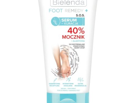 Foot Remedy S.O.S Serum kuracja do ekstremalnie zniszczonej skóry stóp 40% mocznik 50ml Supply