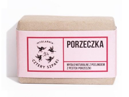 Naturalne mydło peelingujące w kostce Porzeczka 110g For Cheap