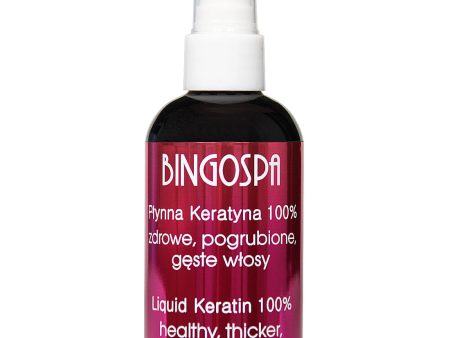 Płynna keratyna do włosów 100ml Sale