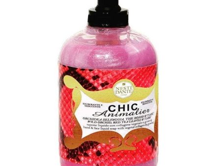 Chic Animalier Red mydło w płynie 500ml For Discount