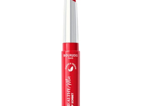 Healthy Mix Clean Lip Sorbet wegańska pomadka nawilżająca do ust 02 Red Freshing 7.4g Discount