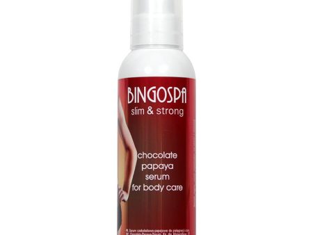 Slim & Strong serum czekoladowo-papajowe do pielęgnacji ciała 135g Fashion