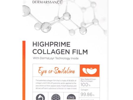 Highprime Collagen Film Eye or Smileline płatki pod oczy lub bruzdy nosowe 5szt. Online Hot Sale