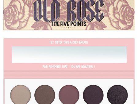 The Five Points Palette paleta cieni do powiek Old Rose 6.5g Online